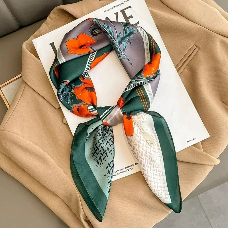 “Women’s satin scarf”