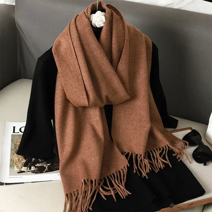 Cashmere Fashion Luxury Lady Wrap Windproof Scarves