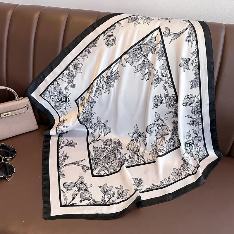 “Women’s satin scarf”