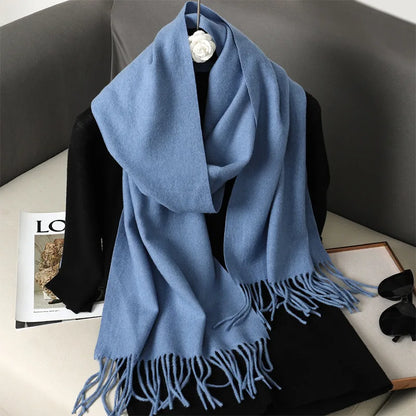 Cashmere Fashion Luxury Lady Wrap Windproof Scarves