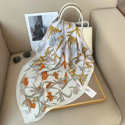 “Women’s satin scarf”