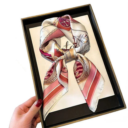 “Women’s satin scarf”