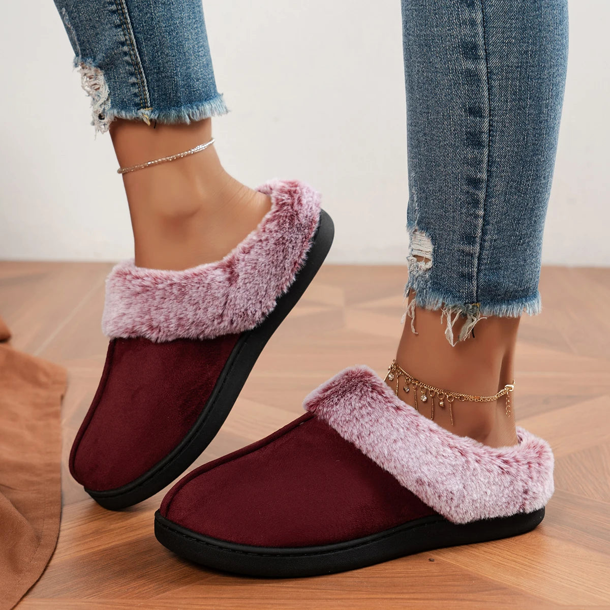 Luna Loafers ®  CozyCloud Plush Microsuede Slippers