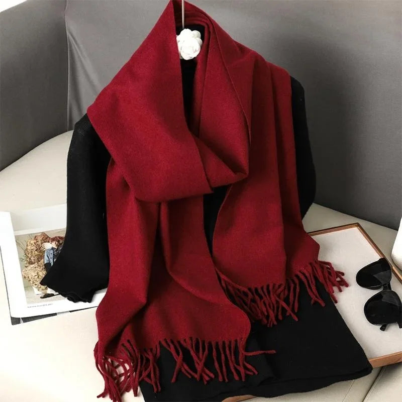 Cashmere Fashion Luxury Lady Wrap Windproof Scarves