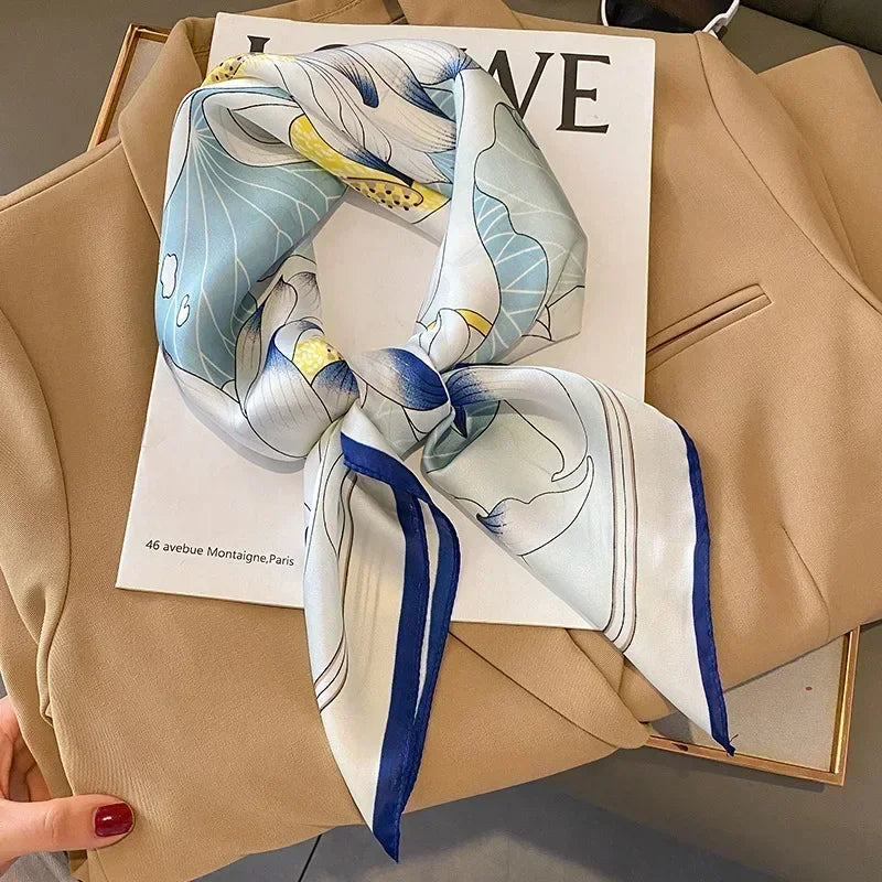 “Women’s satin scarf”