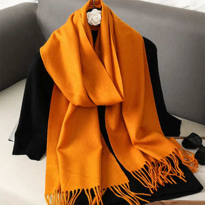 Cashmere Fashion Luxury Lady Wrap Windproof Scarves