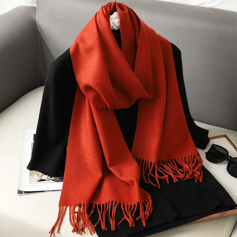 Cashmere Fashion Luxury Lady Wrap Windproof Scarves