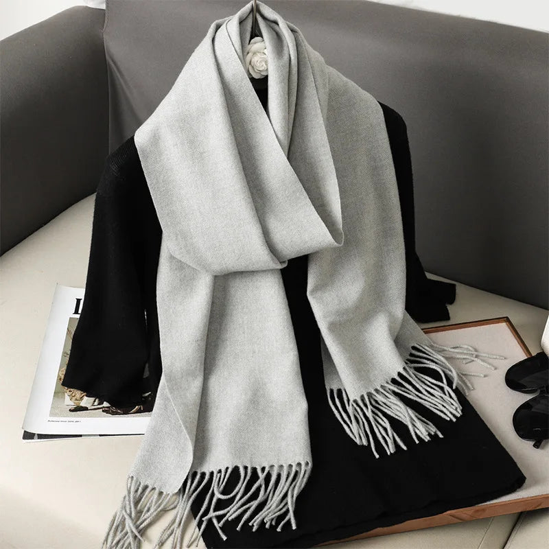 Cashmere Fashion Luxury Lady Wrap Windproof Scarves