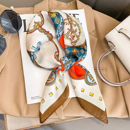 “Women’s satin scarf”