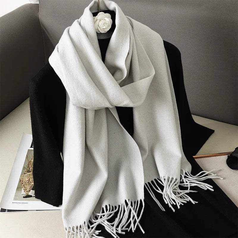 Cashmere Fashion Luxury Lady Wrap Windproof Scarves