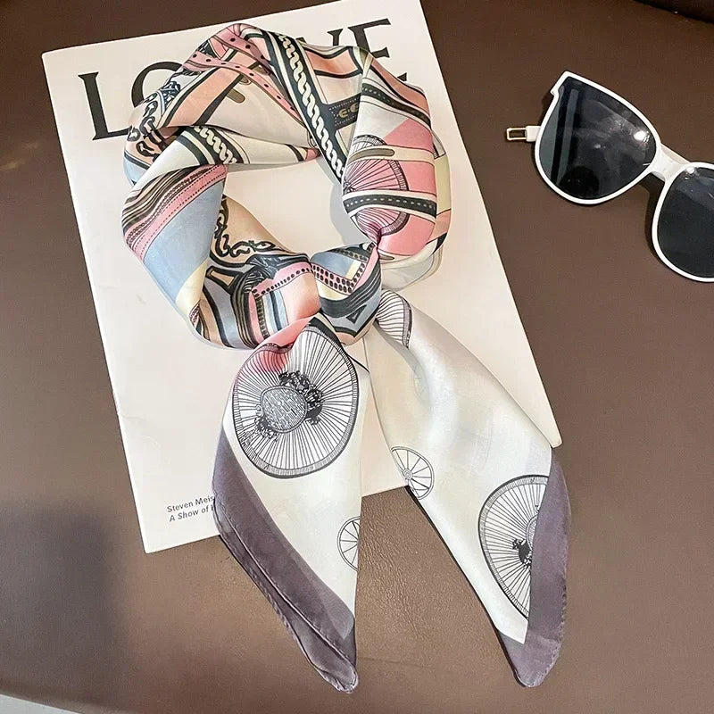 “Women’s satin scarf”