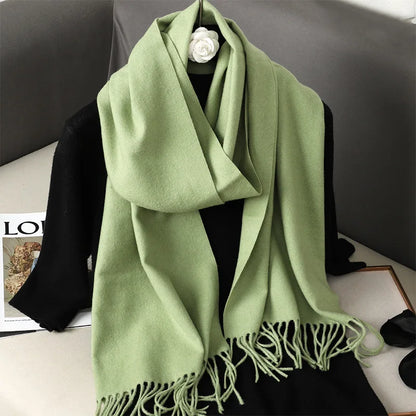 Cashmere Fashion Luxury Lady Wrap Windproof Scarves