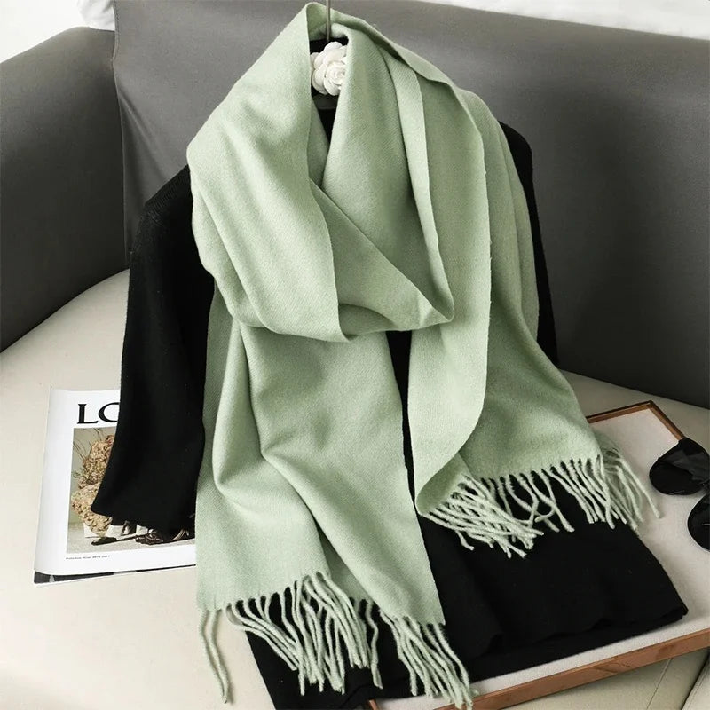 Cashmere Fashion Luxury Lady Wrap Windproof Scarves