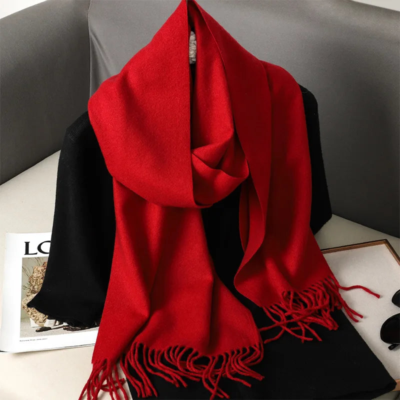Cashmere Fashion Luxury Lady Wrap Windproof Scarves