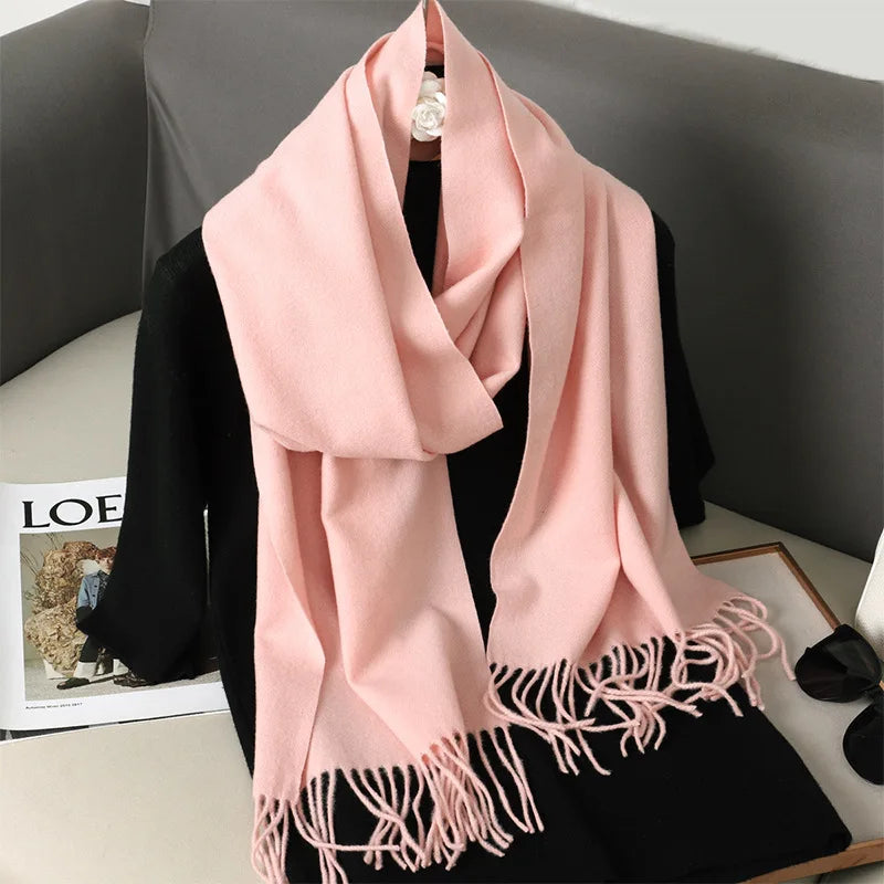 Cashmere Fashion Luxury Lady Wrap Windproof Scarves