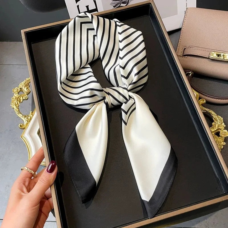 “Women’s satin scarf”