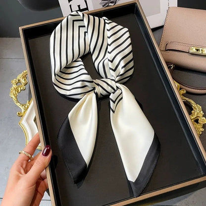 “Women’s satin scarf”