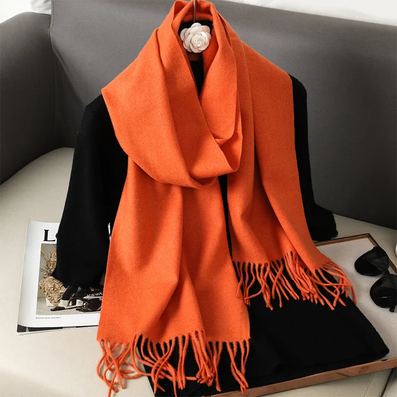 Cashmere Fashion Luxury Lady Wrap Windproof Scarves