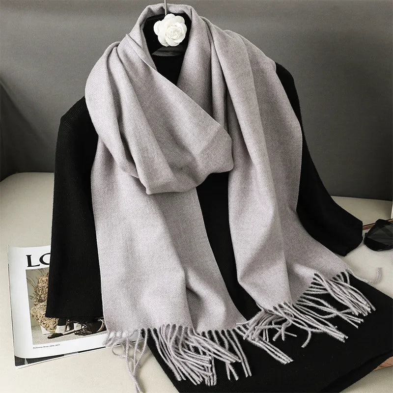 Cashmere Fashion Luxury Lady Wrap Windproof Scarves