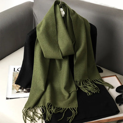 Cashmere Fashion Luxury Lady Wrap Windproof Scarves