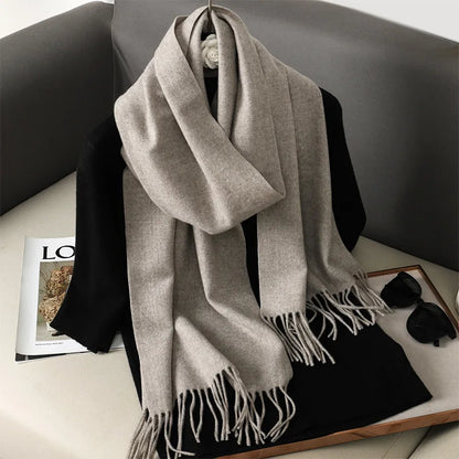 Cashmere Fashion Luxury Lady Wrap Windproof Scarves