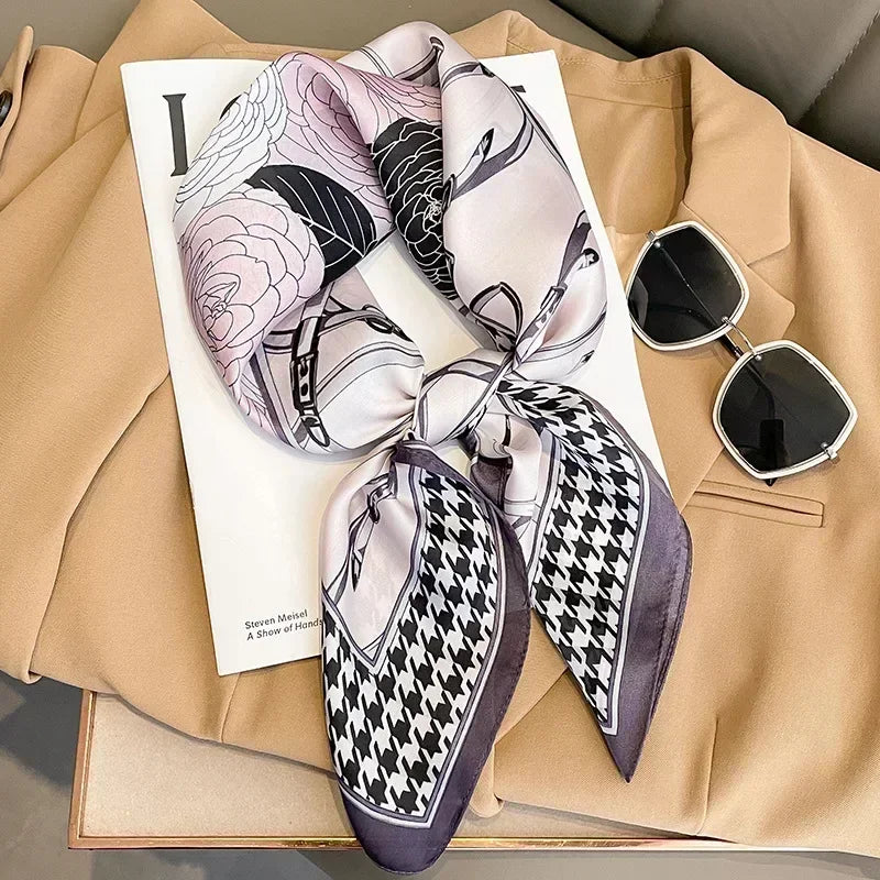 “Women’s satin scarf”