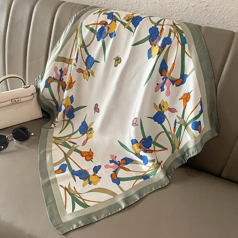 “Women’s satin scarf”