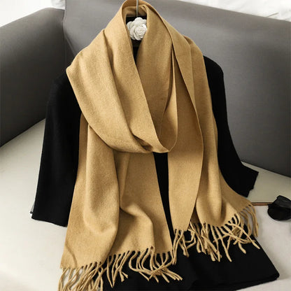 Cashmere Fashion Luxury Lady Wrap Windproof Scarves