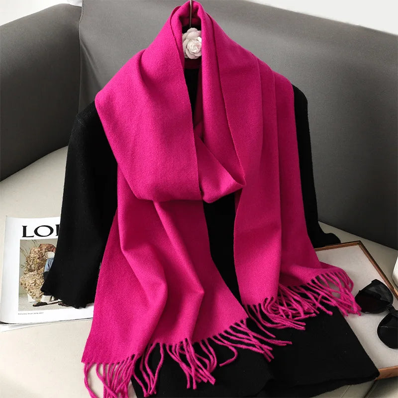 Cashmere Fashion Luxury Lady Wrap Windproof Scarves