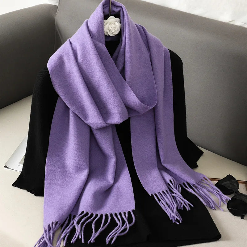 Cashmere Fashion Luxury Lady Wrap Windproof Scarves