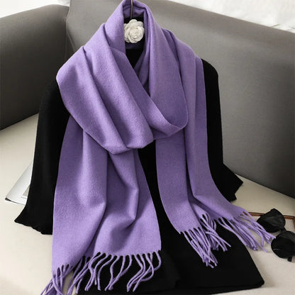 Cashmere Fashion Luxury Lady Wrap Windproof Scarves