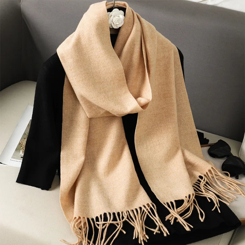 Cashmere Fashion Luxury Lady Wrap Windproof Scarves