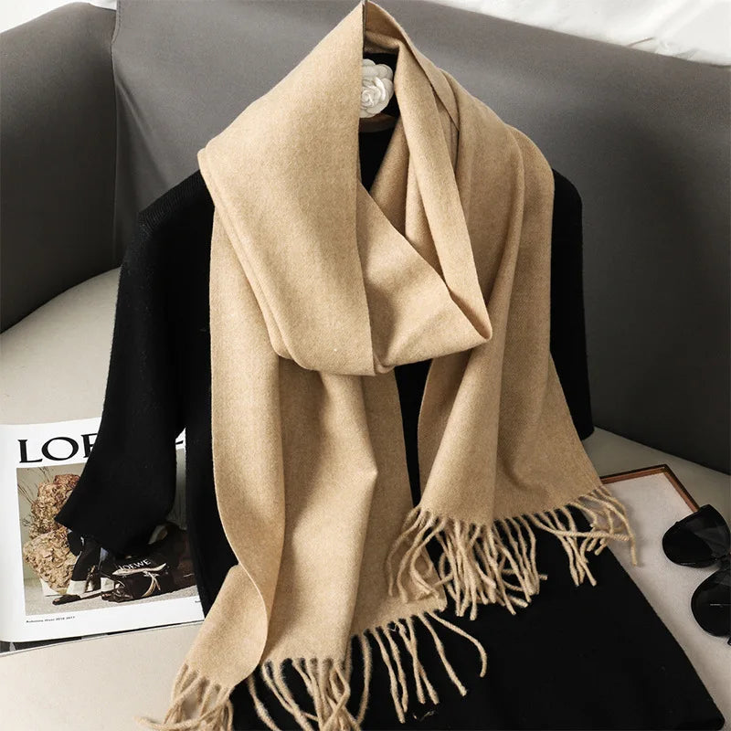 Cashmere Fashion Luxury Lady Wrap Windproof Scarves