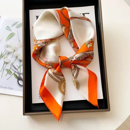 “Women’s satin scarf”